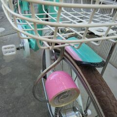 20インチ　自転車　水色の画像