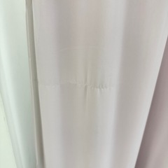 フランフラン　フリルバランス ダブルカーテン　ライトピンク　姫系　2枚セットの画像