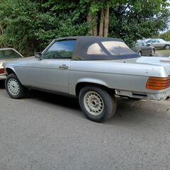 MB-107-560SL-レストアーベース車販売-書類付の画像