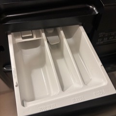【値下げ】ニトリ 10kgドラム式洗濯乾燥機 (ブラック) 2025年購入の画像