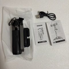 自撮り棒 業界超ミニ スマホスタンド 折りたたみ式 360°+225°可調節の画像