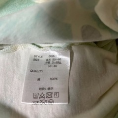 ANAP WAY ロンパース 半袖　50-60 クマ　　2枚セット　お揃い　双子の画像
