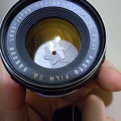 優良品　Fujinon 55mm F1.8 初期型 ぐるぐるボケの画像