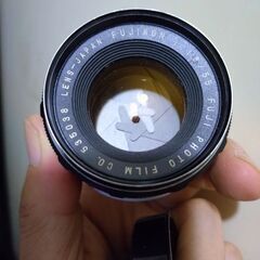 優良品　Fujinon 55mm F1.8 初期型 ぐるぐるボケの画像