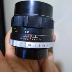 優良品　Fujinon 55mm F1.8 初期型 ぐるぐるボケの画像