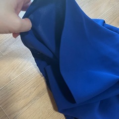 【鮮やか】ブラウス Mサイズ ブルー 青 きれいめ オフィスの画像