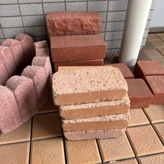 決まりました！花壇用レンガの画像