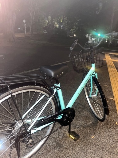 ［極美品✨］タウンサイクル　自転車　27インチ　［東京都引き取り］付属品あり