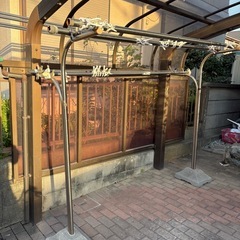物干し竿一式の画像