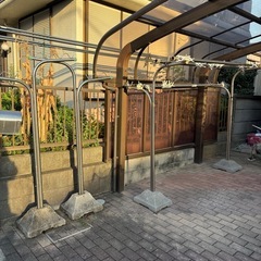 物干し竿一式の画像