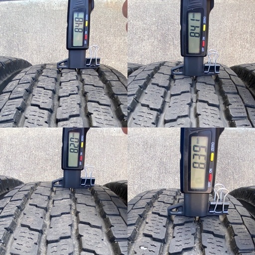 ‼️値下げ‼️195/80R15  107 IG91 ４本セット　組み替え、組み込み御相談下さい