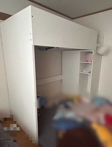 早急にIKEA ロフトベッド