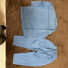 新品未使用　子どもセットアップ　デニムの画像