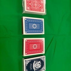 手品トランプ　未使用品　4個の画像