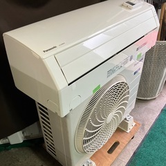 取付込、保証付、パナソニック2020.2.2kw6畳の画像