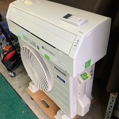取付込、保証付、パナソニック2020.2.2kw6畳の画像