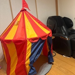 子供のテントの画像