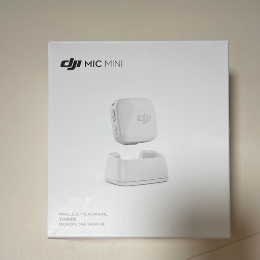 DJI Mic Miniトランスミッター　ワイヤレスマイク