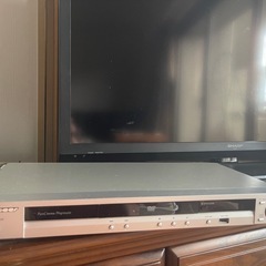 美品✨無垢材テレビ台＋Pioneer製DVDプレーヤーセットの画像