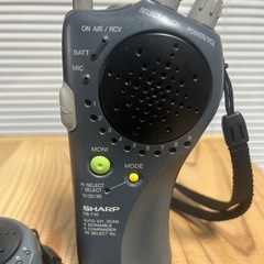 SHARP小電力トランシーバー　2台セットの画像