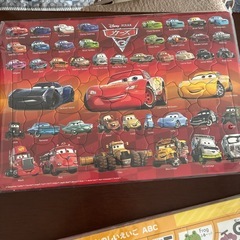 ジグソーパズル　はたらく車　英語　かーカーズの画像