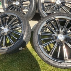 215/40R18タイヤ付きホイール4本セット
激レア‼️NEW RAYTON BAHNS TECH VR-01 の画像