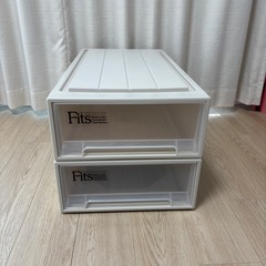 フィッツ　押入れサイズ衣類収納　2個セットの画像