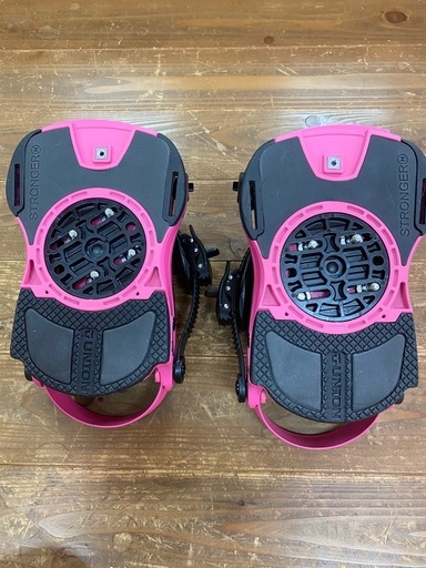 使用回数小！　Union FORCE ビンディング ピンク 22-23モデル　M