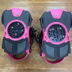 使用回数小！　Union FORCE ビンディング ピンク 22-23モデル　Mの画像