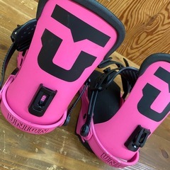 使用回数小！　Union FORCE ビンディング ピンク 22-23モデル　Mの画像