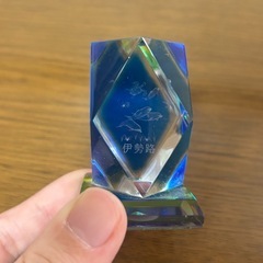 3Dクリスタル置物　伊勢路の画像