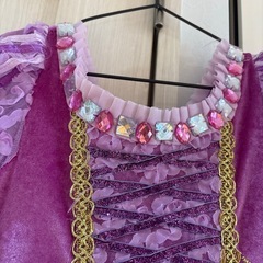 ラプンツェル風　ハロウィンコスプレドレスの画像
