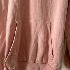 Zara ピンク フード付き トレーナー 40の画像