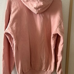 Zara ピンク フード付き トレーナー 40の画像