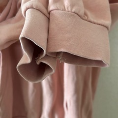 Zara ピンク フード付き トレーナー 40の画像