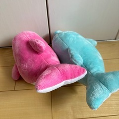 ぬいぐるみ　イルカの画像