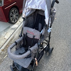 日本育児　二人乗りベビーカーの画像