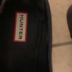 雨の日用のローファー　HUNTERの画像