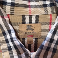 (希少)(プレ値)BURBERRY supremeコラボ トラックジャケットの画像