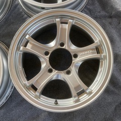 JB23W スズキ　ジムニーWEDS キーラーフォース 16×5.5J +22 4本セット の画像