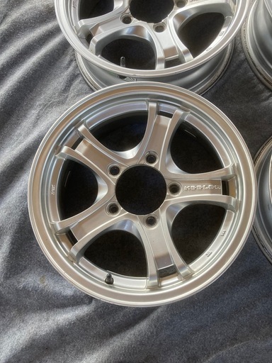 JB23W スズキ　ジムニーWEDS キーラーフォース 16×5.5J +22 4本セット 