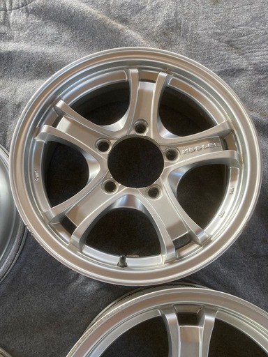 JB23W スズキ　ジムニーWEDS キーラーフォース 16×5.5J +22 4本セット 