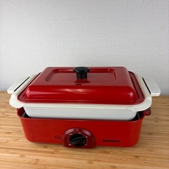 【ご来店特価】【たこ焼きもお好み焼きにも】Excelvan製のホットプレートの画像