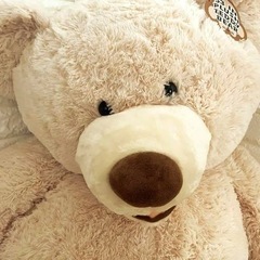 ほぼ新品くまぬいぐるみ140cmくらいの画像
