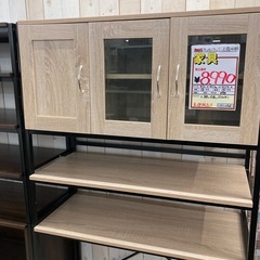 未使用品　キッチンラック　上段収納の画像
