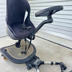 ［ジャンク品］AirBuggy X ベビーカー ベージュの画像