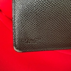 COACH 二つ折り財布の画像
