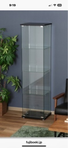 不二貿易　ガラス　コレクションケース