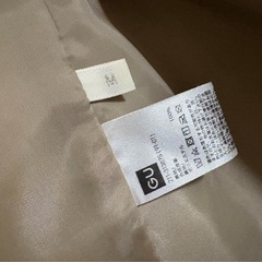 GU  ライダースジャケット ベージュ 女性用 Mの画像