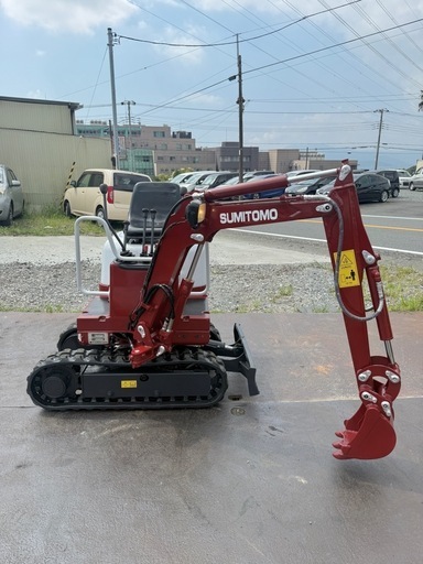 住友　SUMITOMO　ミニユンボ　SH4　 油圧ショベル 　操作パターン切り替え可能　 　0.5tクラス　全国陸送可能 下取りOK 住友SUMITOMOミニユンボSH4 油圧ショベル 操作パターン切り替え可能